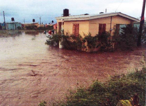 Caracol flood