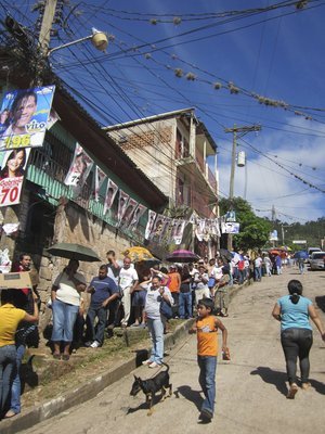 Voting center.