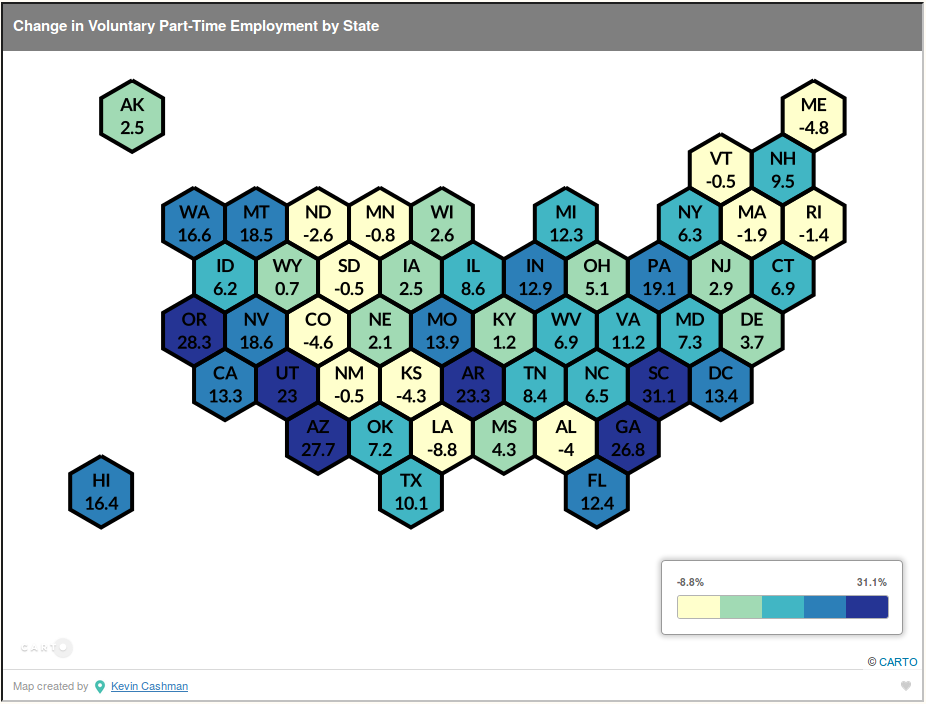 aca voluntary part time employment map